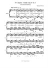 F. Chopin - Etude (Easier version but good sounding)